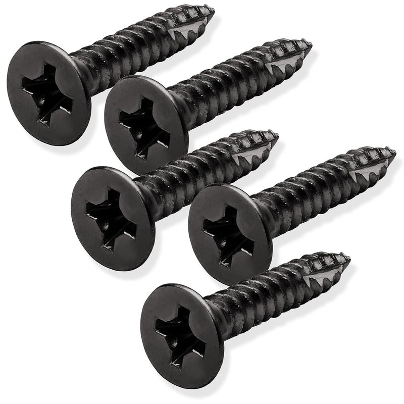 CAULDHAM Store Oil Rubbed Bronze Wood Screws #9 x 1 Inch for Door Hinges - 25 Pack - Image 1